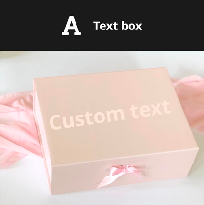 Personalized Blush Pink Giftbox