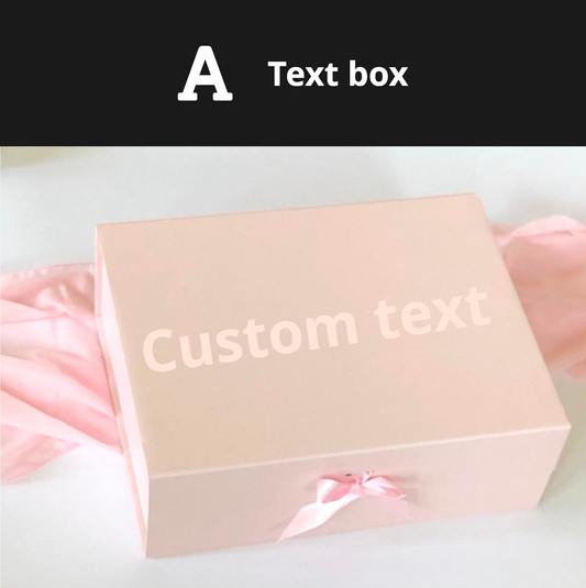 Personalized Blush Pink Giftbox