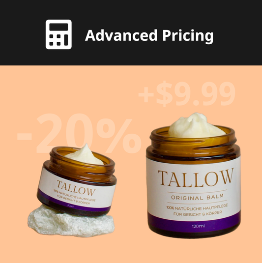 Advanced pricing - Tallow Original Balm