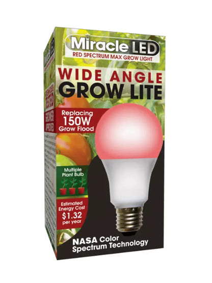 Miracle LED Corded 4-Socket Grow Light Kit with Bulbs