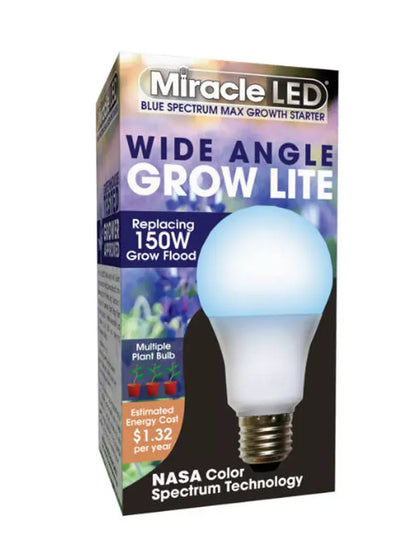 Miracle LED Corded 4-Socket Grow Light Kit with Bulbs