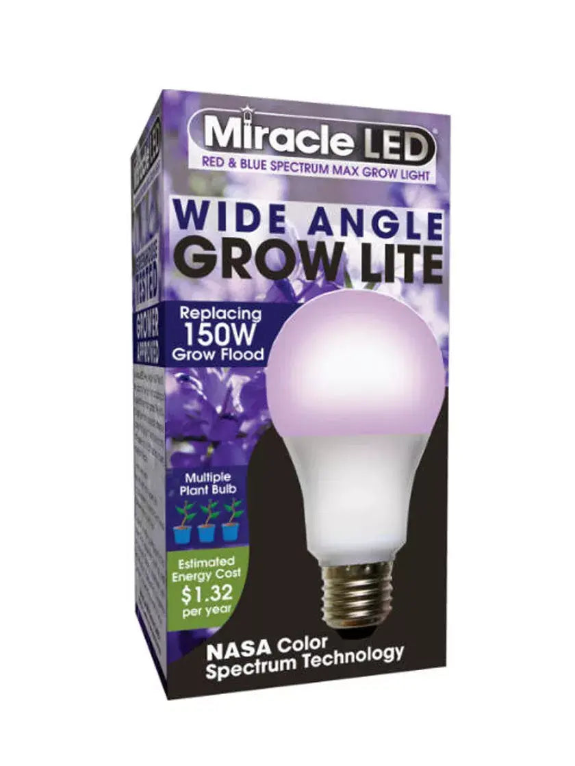 Miracle LED Corded 4-Socket Grow Light Kit with Bulbs