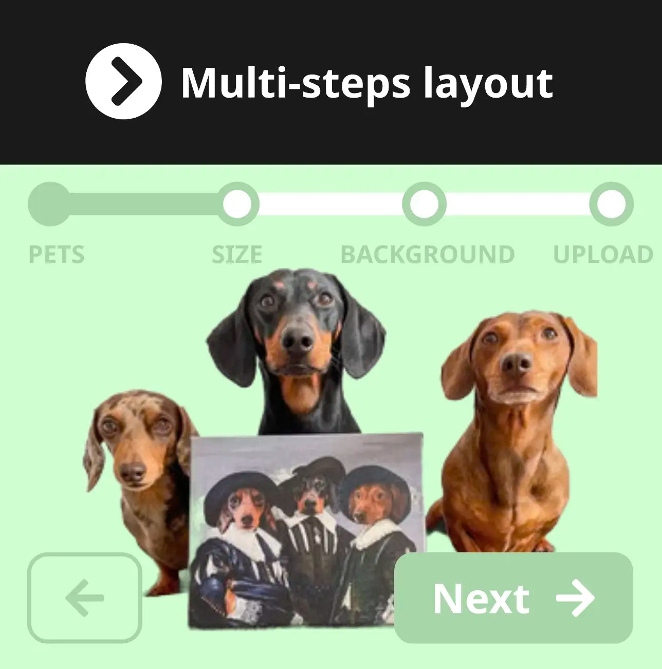 Step-by-step options