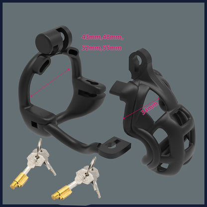 Custom resin chastity lock