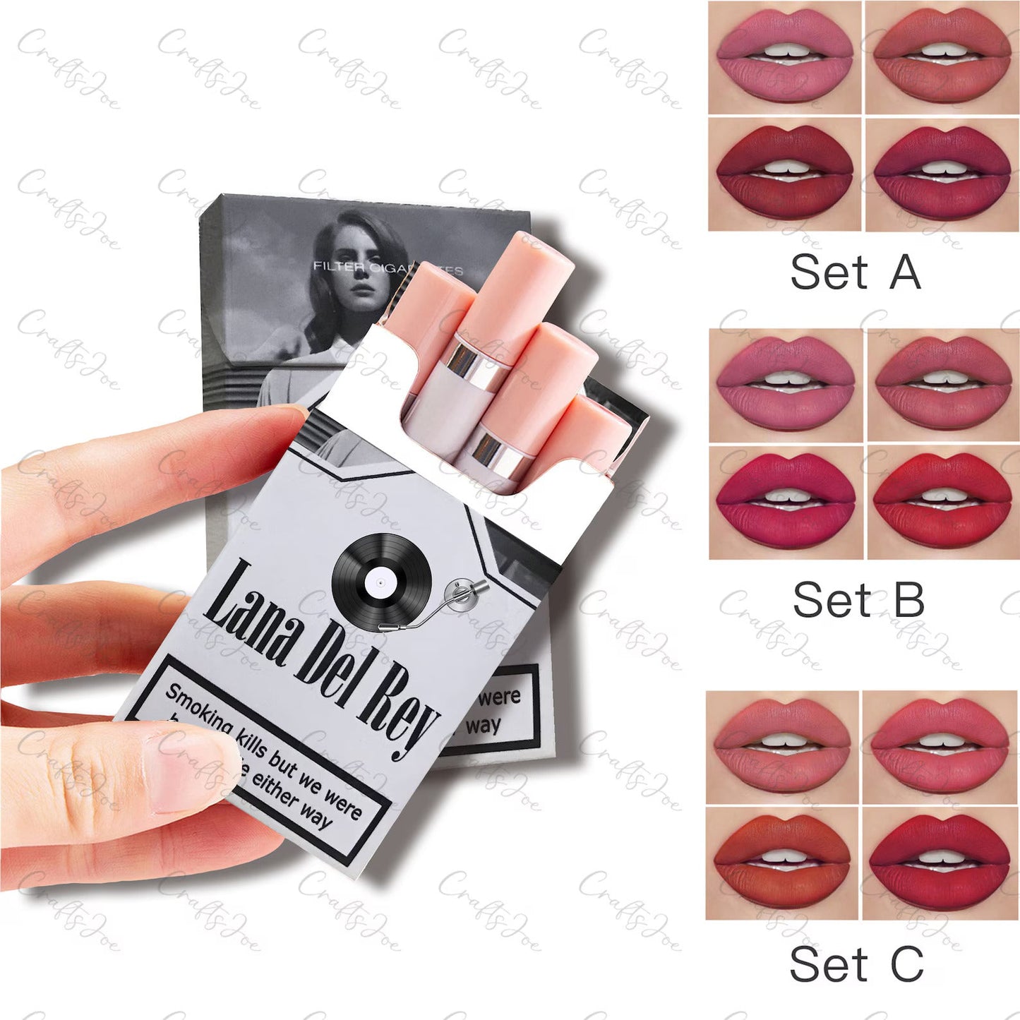 Lana Del Rey Lipstick, Custom Box With Ur Photo