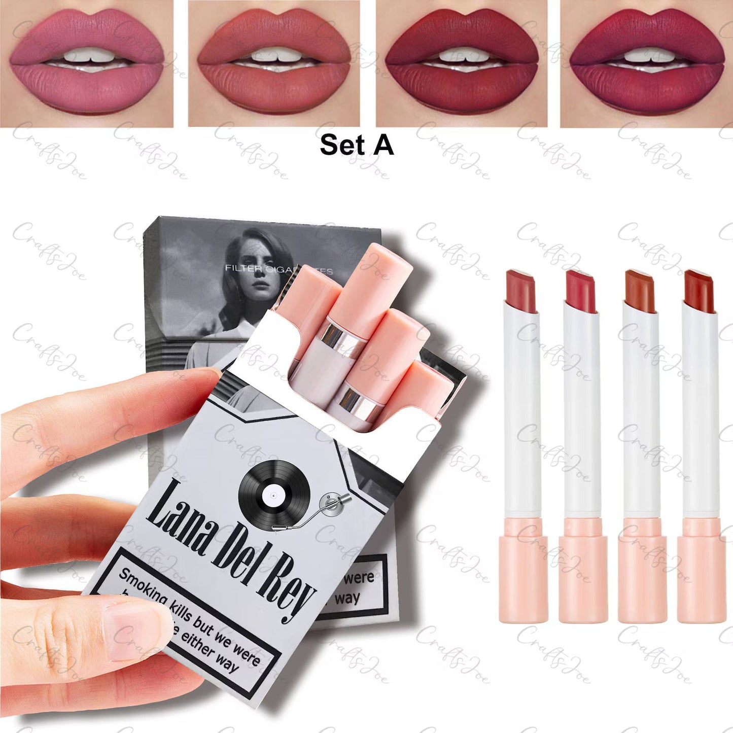 Lana Del Rey Lipstick, Custom Box With Ur Photo