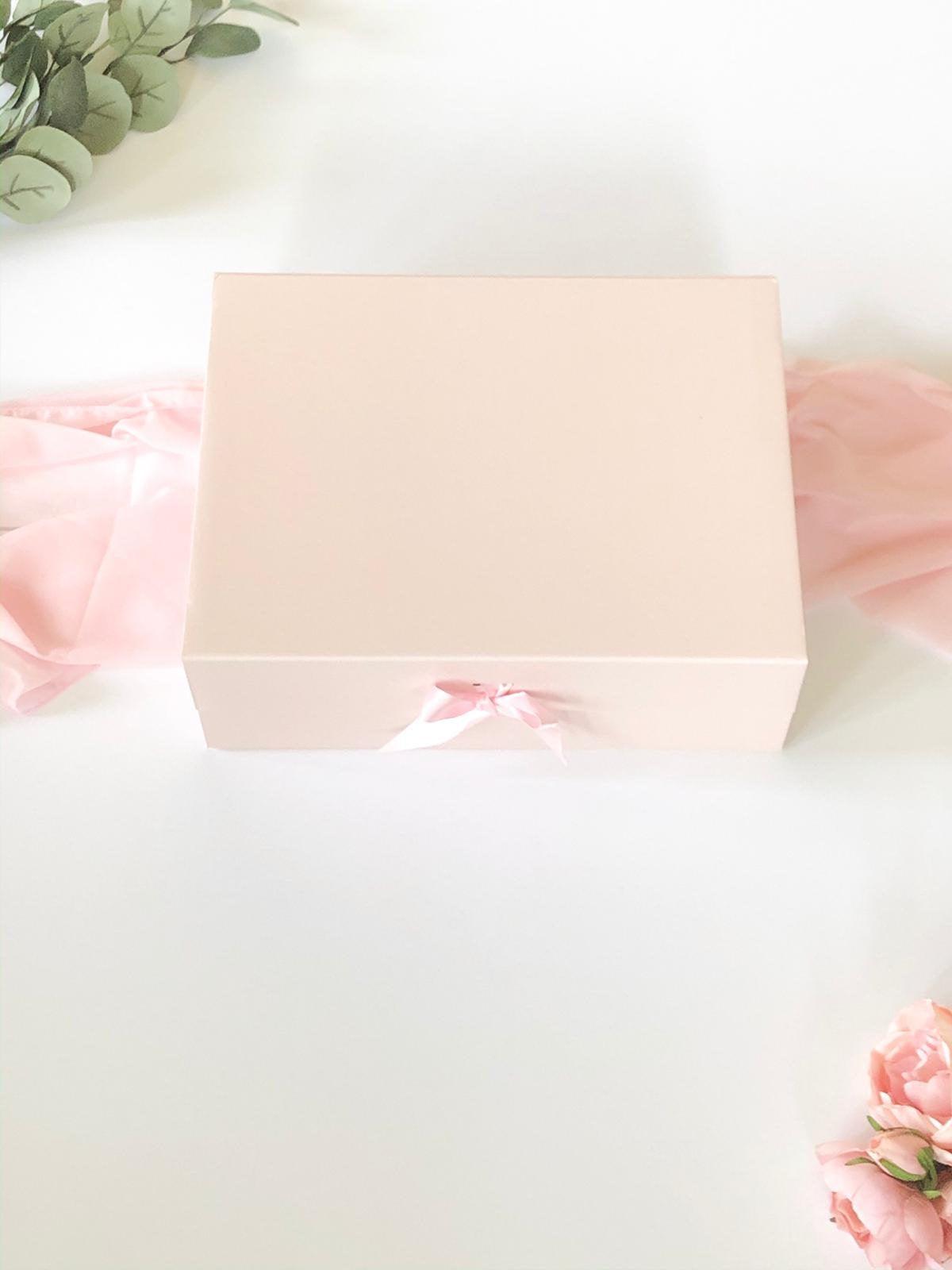 Personalized Blush Pink Giftbox